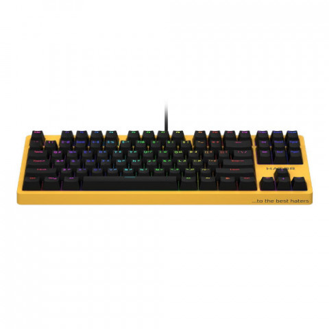 Клавіатура Hator Rockfall EVO TKL Kailh Optical Yellow (HTK-632)