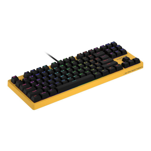 Клавіатура Hator Rockfall EVO TKL Kailh Optical Yellow (HTK-632)