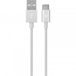 Кабель Ttec (2DK18G) USB - Type-C, AlumiCable, 1.2м, Silver