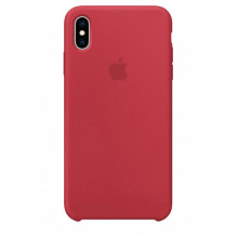 Чохол Original Silicone Case для Apple iPhone X/XS Red Raspberry (ARM54248)