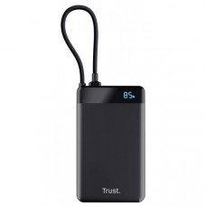 Акумулятор портативний літій-іонний power bank Trust Fiera, 10000мА·год, 2хUSB-C, 20W, PD/QC 3.0, чорний