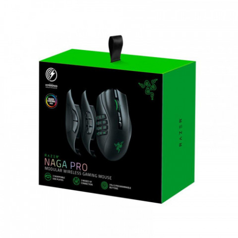 Мишка бездротова Razer Naga Pro Wireless Gaming Mouse (RZ01-03420100-R3G1) Black USB