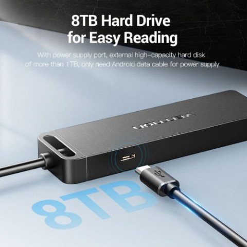 USB-хаб Vention CHLBB 4 ports Black