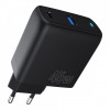 МЗП Proove Silicone Power 45W (Type-C + USB) black Купити в Україні