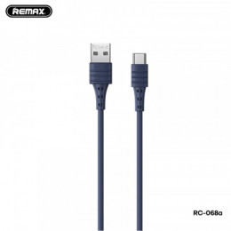 Кабель Remax RC-068a Zeron 5A USB-USB Type-C, 1м Blue (6954851224310)