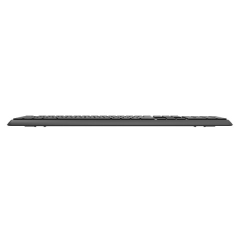 Клавіатура мембранна 2E KS405 104key, USB-A, EN/UK, чорний