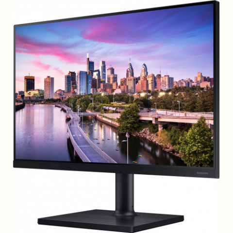 Монiтор Samsung 24" F24T450FQI (LF24T450GYIXCI) IPS Black