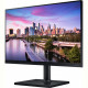 Монiтор Samsung 24" F24T450FQI (LF24T450GYIXCI) IPS Black