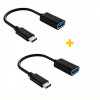 Адаптер XoKo AC-230 USB-USB Type-C Black 2шт (XK-AC230-BK2)