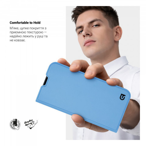 Чохол-книжка ArmorStandart OneFold Case для Samsung S25 Plus Light Blue (ARM81562)