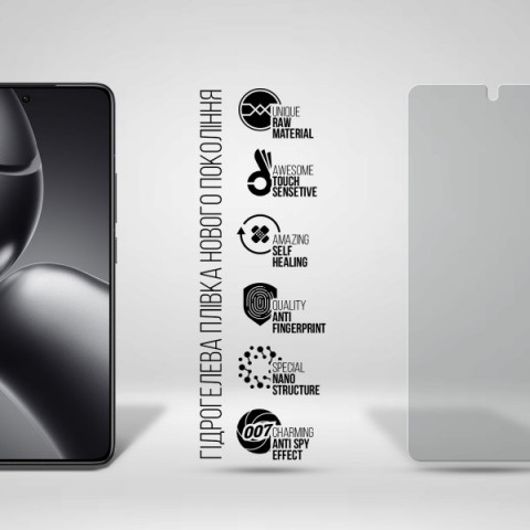 Гідрогелева плівка ArmorStandart Anti-spy для Xiaomi 14T Pro (ARM79313)