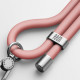 Ремінець для смартфону ArmorStandart Silicone Rope Titanium Pink with Grey holder (ARM76275)