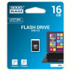 Флеш-накопичувач USB 16GB GOODRAM UPI2 (Piccolo) Black (UPI2-0160K0R11)