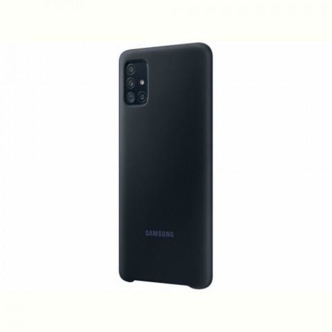 Чохол-накладка Samsung Silicone Cover для Samsung Galaxy A51 SM-A515 Black (EF-PA515TBEGRU)