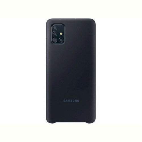 Чохол-накладка Samsung Silicone Cover для Samsung Galaxy A51 SM-A515 Black (EF-PA515TBEGRU)