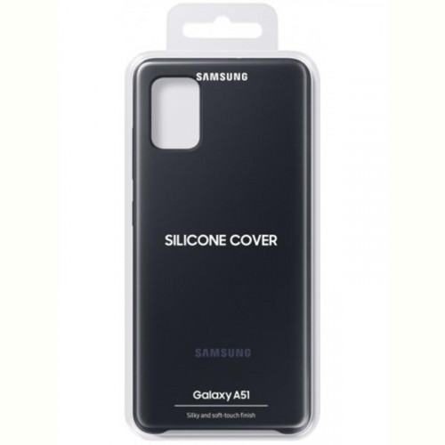 Чохол-накладка Samsung Silicone Cover для Samsung Galaxy A51 SM-A515 Black (EF-PA515TBEGRU)