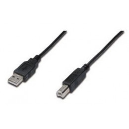 Кабель ASSMANN USB 2.0 (AM/BM) 3m, black