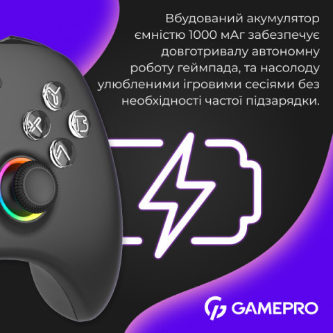 Бездротовий геймпад GamePro GPX13BDOC Купити в Україні