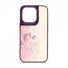 Чохол Harder Snake Pattern для Apple iPhone 15 Pro Pink (ARM76797)