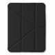 Чохол-книжка BeCover Rugged Origami Transparent з кріпленням Apple Pencil дляApple iPad Air 11" M4 2026 Black (715176)