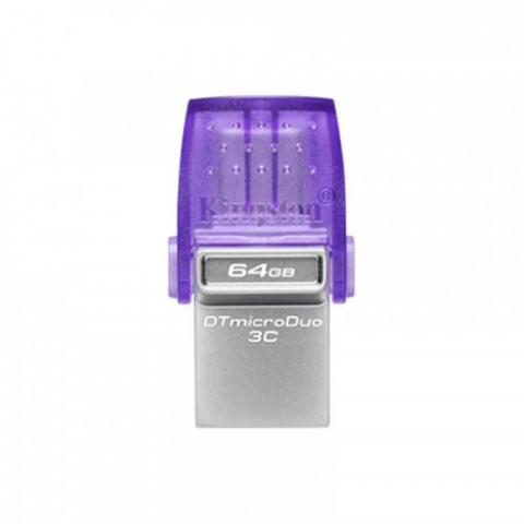 Флеш-накопичувач USB3.2 64GB Type-C Kingston DataTraveler microDuo 3C (DTDUO3CG3/64GB)