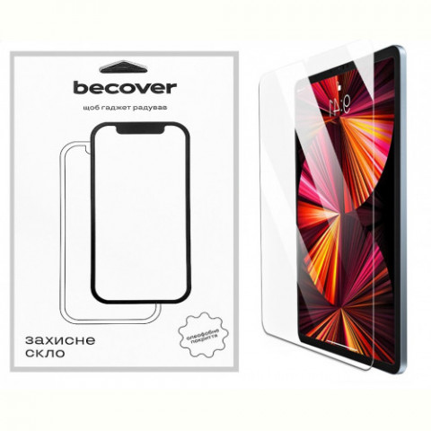 Захисне скло BeCover для Apple iPad Mini 7 2024 Clear (712273)