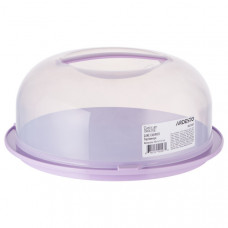 Тортівниця з кришкою Ardesto Tasty baking, 28.4х11.5см, пластик, ліловий