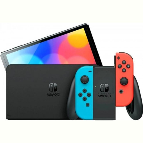 Ігрова консоль Nintendo Switch OLED (красно-синяя) (045496453442)