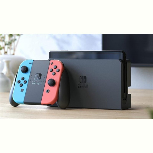 Ігрова консоль Nintendo Switch OLED (красно-синяя) (045496453442)