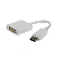 Адаптер Cablexpert DisplayPort - DVI (M/F), 0.1 м, білий (A-DPM-DVIF-002-W) пакет