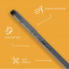 Чохол-накладка Tech21 Evo Check для Samsung Galaxy S23 SM-S911 Black (T21-10069)