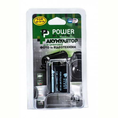 Акумулятор PowerPlant Fuji NP-W126 1110mAh (DV00DV1316)