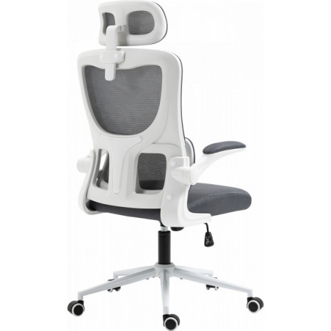 Офісне крісло GT Racer X-5728 White/Gray