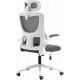 Офісне крісло GT Racer X-5728 White/Gray