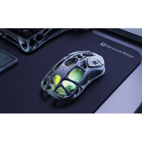 Миша бездротова ігрова GravaStar Mercury M1 Pro Gunmetal Gray (GRAVASTARM1PRO_GRY)