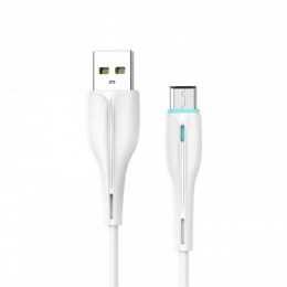 Кабель SkyDolphin S48V USB - microUSB 1м, White (USB-000427)