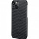 Чохол Pitaka MagEZ 4 Twill 1500D Case для iPhone 15 Plus Black/Grey (KI1501M)