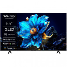 Телевізор 65" TCL QLED 4K 60Hz Smart Google TV Black