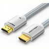 Кабель Vention HDMI - HDMI V 2.1 (M/M), 1 м, Silver (ALCIF)