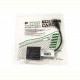 Кабель PowerPlant (CA910885) HDMI-VGA, 0.15м, чорний