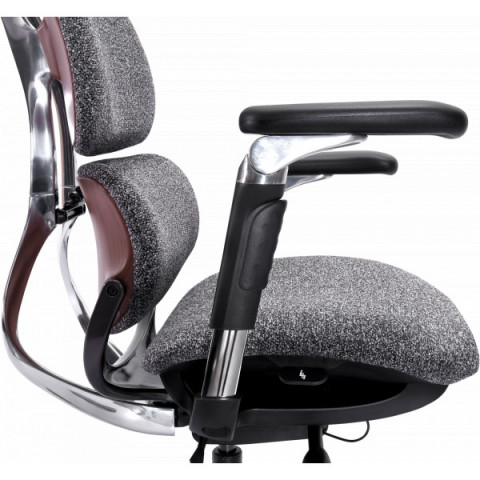 Офісне крісло GT Racer X-819 Fabric Wood Gray