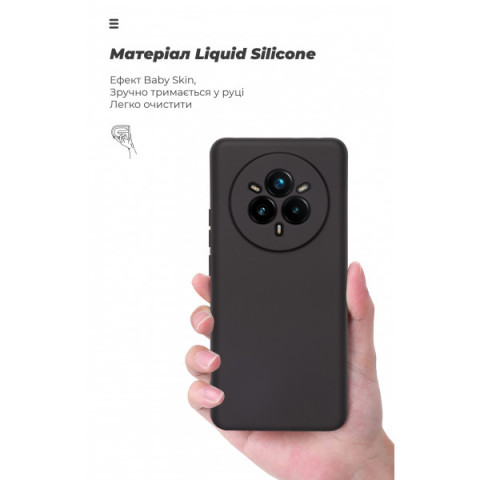 Чохол ArmorStandart ICON для Realme 14 Pro+ 5G Camera cover Black (ARM83626)