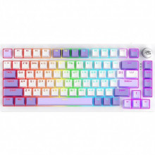 Бездротова клавіатура ігрова Proove Gaming Coupe (Eng, Ukr) White/Purple (WKCP00022404)