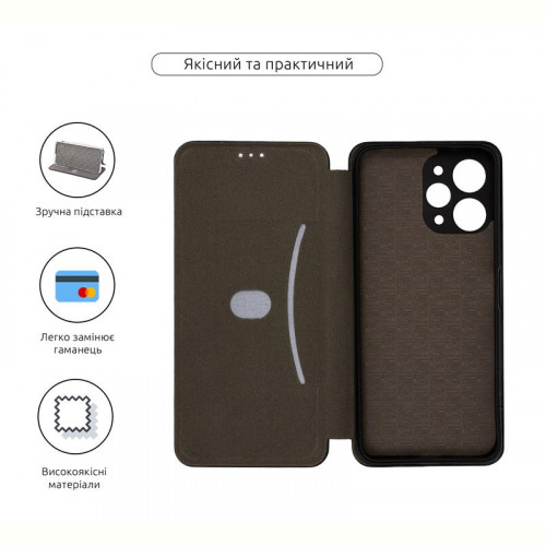 Чохол-книжка Armorstandart G-Case для Xiaomi Redmi 12 4G Black (ARM66542)