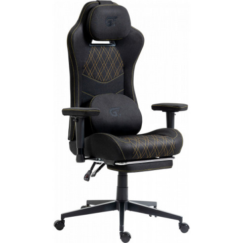 Геймерське крісло GT Racer X-2407 Fabric Black/Orange