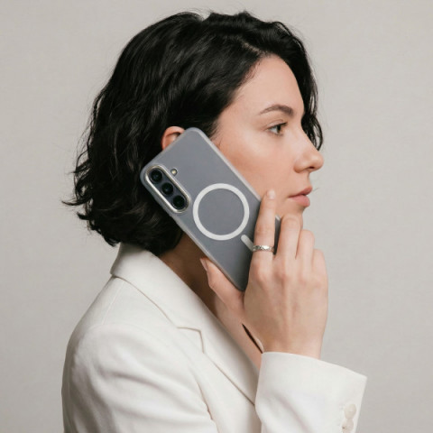Чохол ArmorStandart Unit MagCase для Samsung S25 FE 5G Matte Clear (ARM89159)