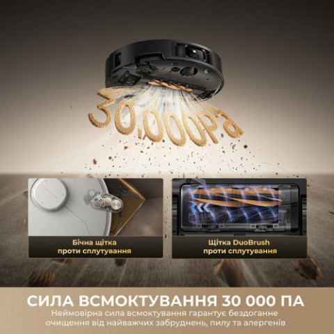 Робот-пилосос Dreame Bot Matrix 10 Pro White (RLM61HE-Wh)