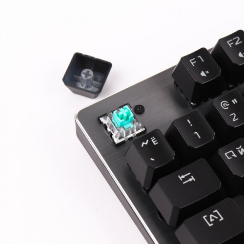 Клавіатура Bloody B760 сіра, механiчна ігрова, LK Green перемикачі, USB