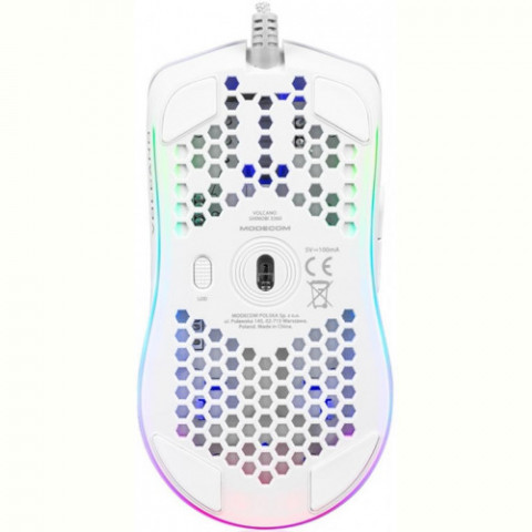 Мишка Modecom Volcano Shinobi 3360 (M-MC-SHINOBI-3360-200) White USB