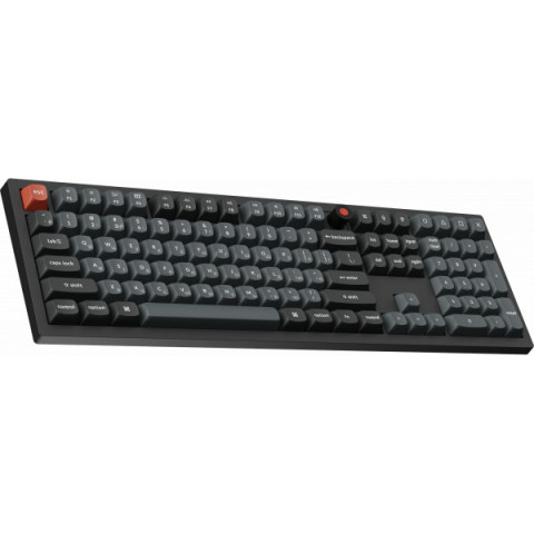 Клавіатура дротова Keychron V6 8K Keychron Super Red Switch Black RGB (V6W-D1-UA) Купити в Україні